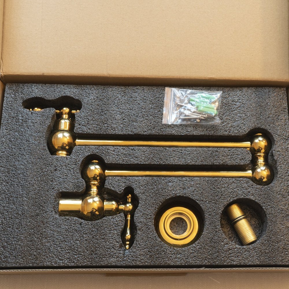 Anina Wall-Mounted Pot Filler Faucet