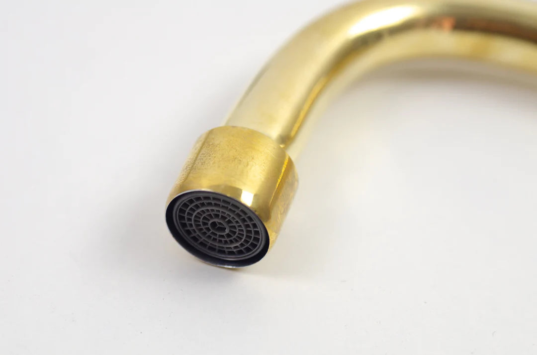 Antique Brass Kitchen Faucet - Wall Kitchen Faucet