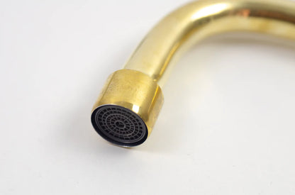 Antique Brass Kitchen Faucet - Wall Kitchen Faucet